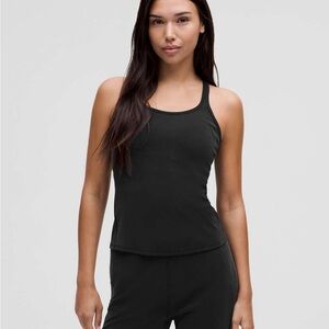 Lululemon Drapey Softstreme Tank Top Black Size Small